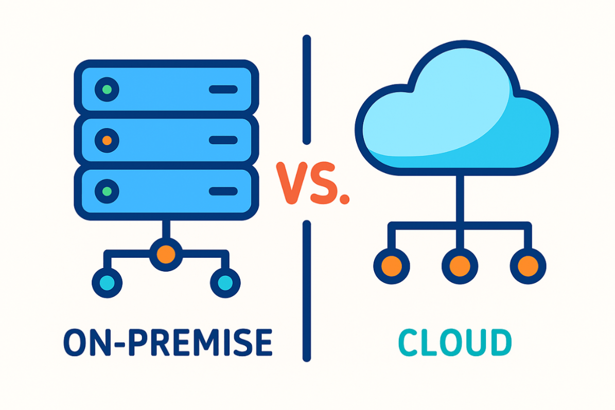 on-prem vs. cloud storage